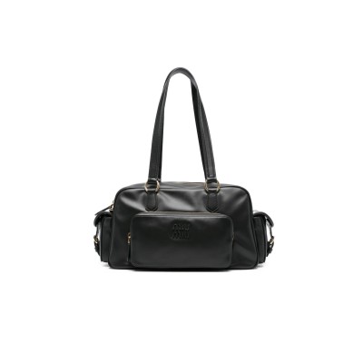 MIU MIU LEATHER TOP-HANDLE TOTE BAG 5BB179 (32*19*14cm)